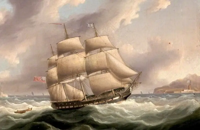 "Корабль Ее величества" Dartmouth. 17-й век