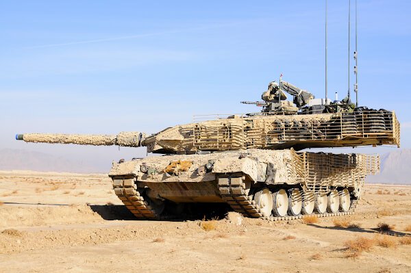 Leopard2 противокумулятивная решетка